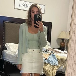 Abercrombie size xxs sweater tank and cardigan set